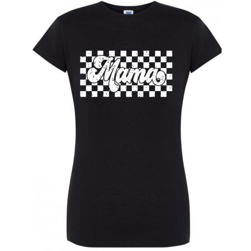 Camiseta Entallada de chica 100% Algodón - Mamá