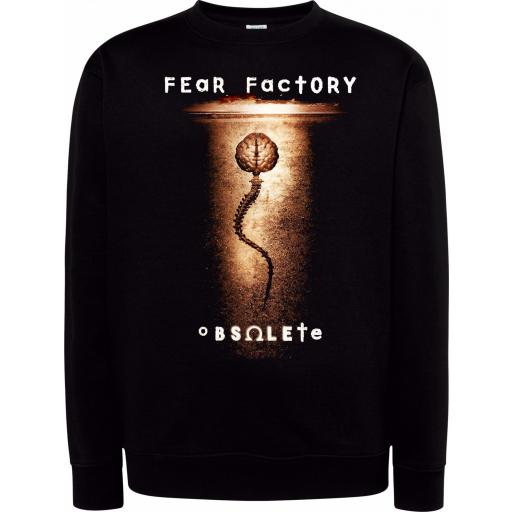 Sudadera Cuello Redondo - Fear Factory obsolete