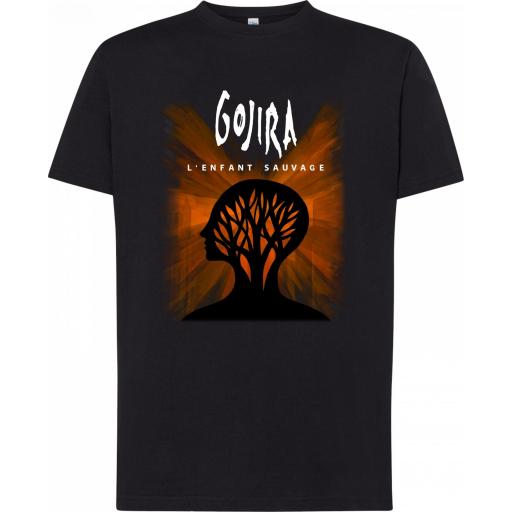 Camiseta Gojira - Manga corta y larga - 100% algodón