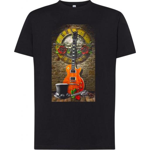 Camiseta Guns n Roses -  100% algodón