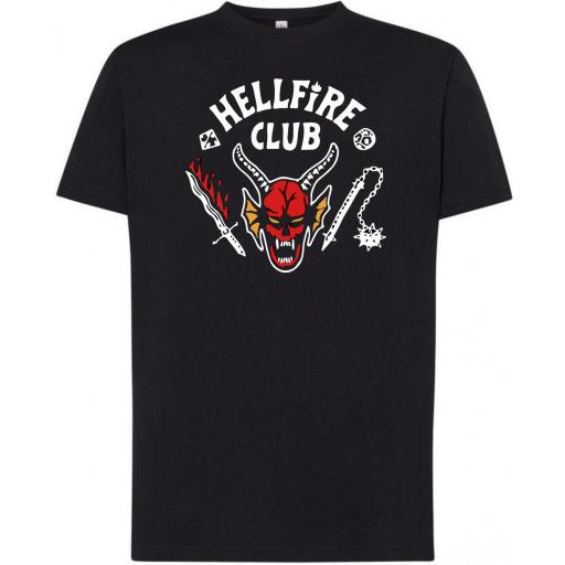 Camiseta Stranger Thing - Hell Fire Club
