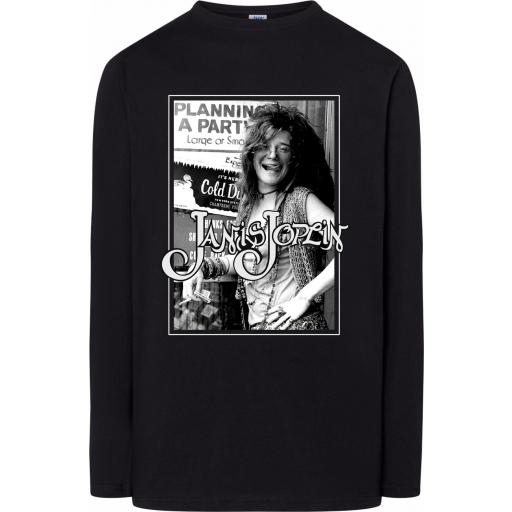 Camiseta Janis Joplin - Manga corta y larga - 100% algodón [1]