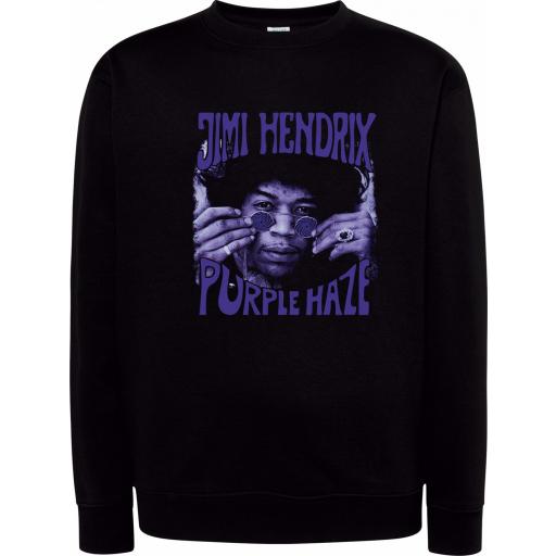 Sudadera Cuello Redondo - Jimi Hendrix Purple Haza [0]