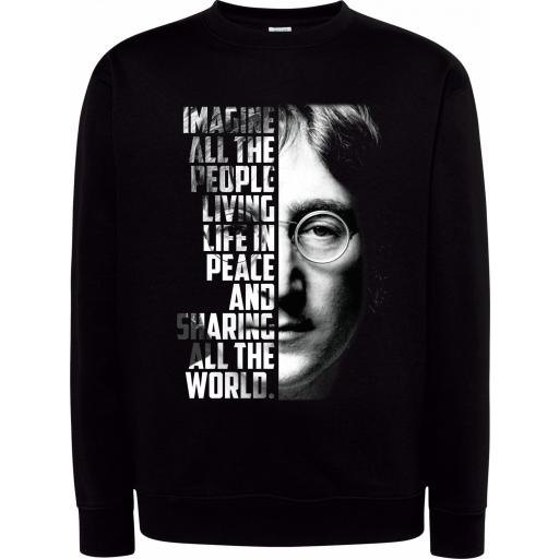 Sudadera Cuello Redondo - John Lenon Imagine