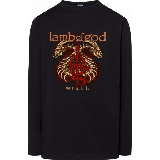 Camiseta Lamb of God  - Manga corta y larga - 100% algodón [1]