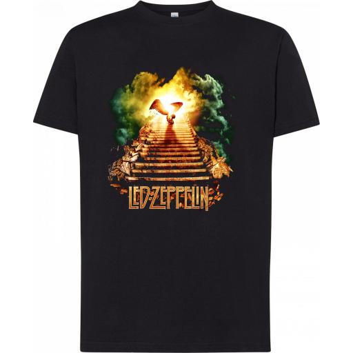 Camiseta Led Zeppelin - Manga corta y larga - 100% algodón