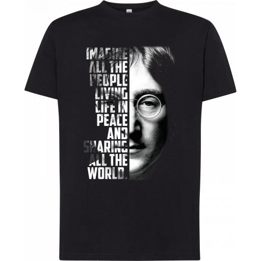 Camiseta John Lenon Imagine - Manga corta y larga - 100% algodón [0]