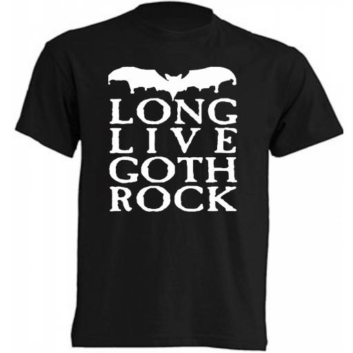 Camiseta Long Live Goth Rock