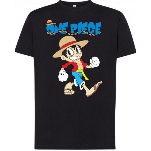 CAMISETA One Piece Luffy Cartoon