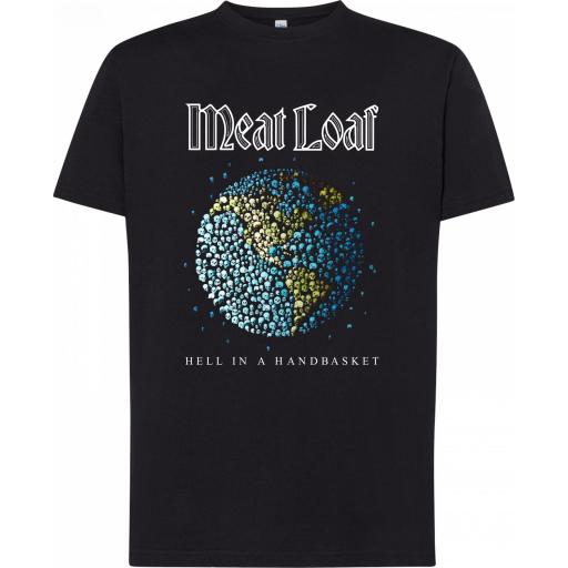 Camiseta Meat Loaf - Manga corta y larga - 100% algodón