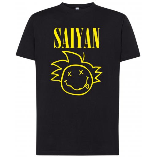 Camiseta Nirvana Goku Sayan