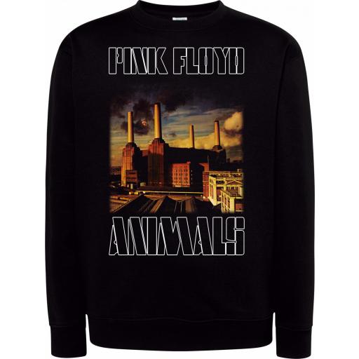 Sudadera Cuello Redondo - Pink Floyd - Animals