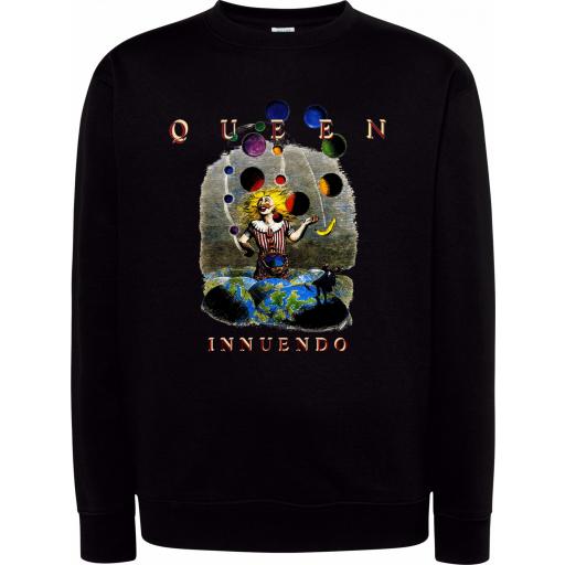 Sudadera Cuello Redondo - Queen - Innuendo