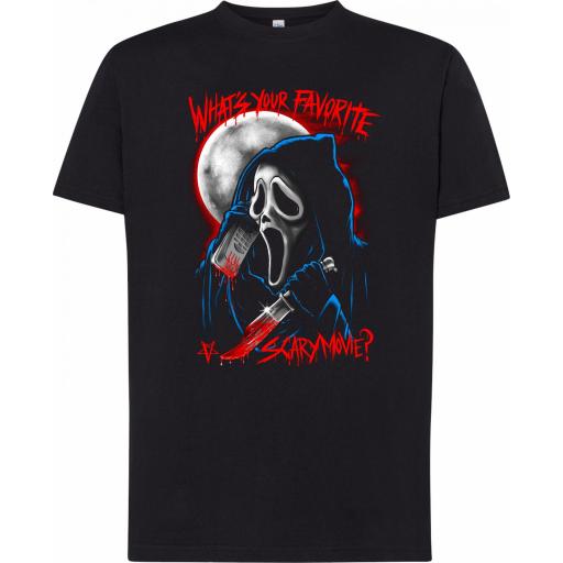 Camiseta Scream -  100% algodón