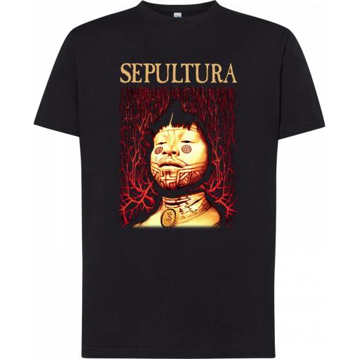 Camiseta Sepultura -  100% algodón