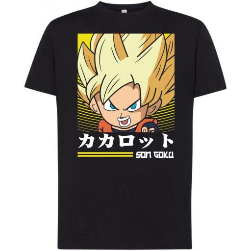 Camiseta Dragon Ball Son Goku -  100% algodón