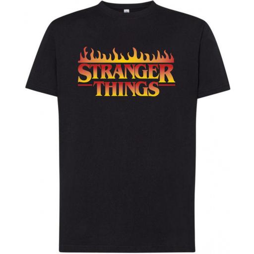 Camiseta Stranger Thing Fire Logo