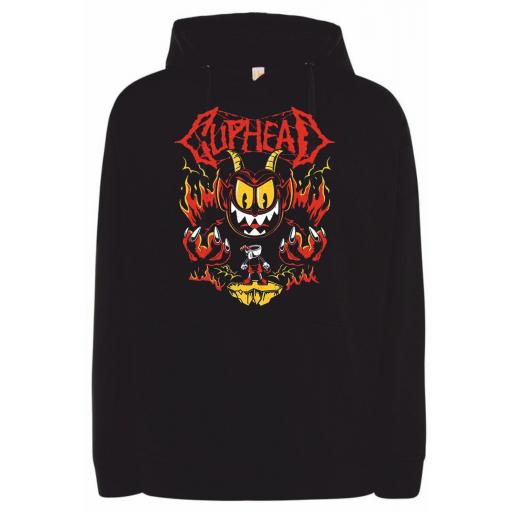 Sudadera Capucha Cup Head