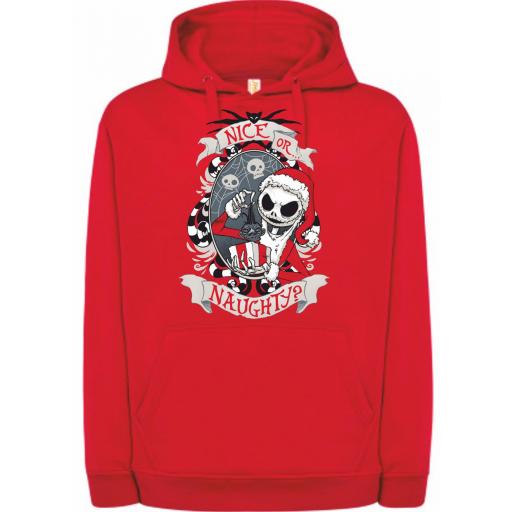 Sudadera Capucha Jack Skellington Pesadillas Antes de Navidad