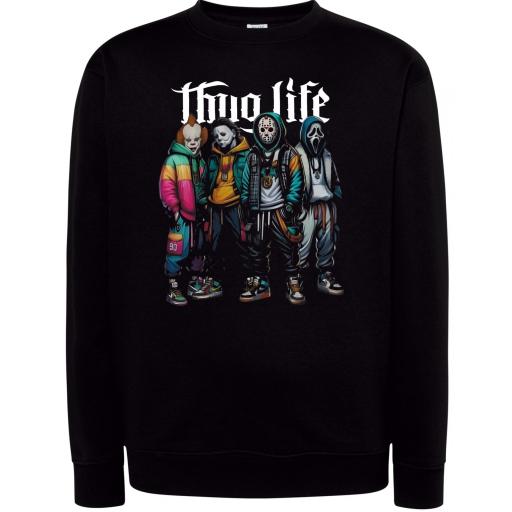 Sudadera Cuello Redondo - Thug Life