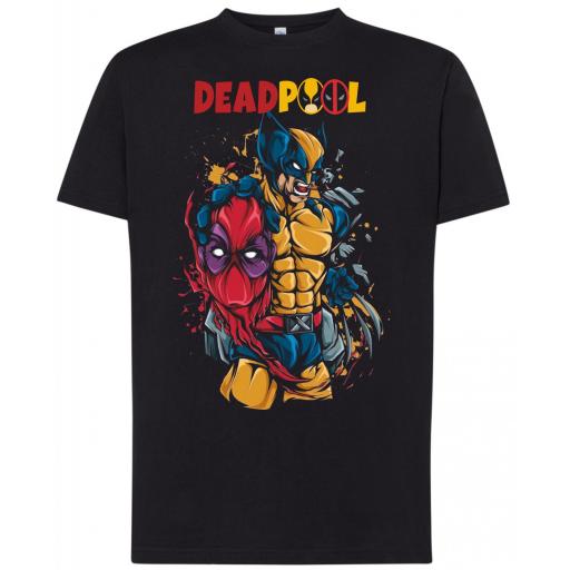 Camiseta Deadpool y Lobezno