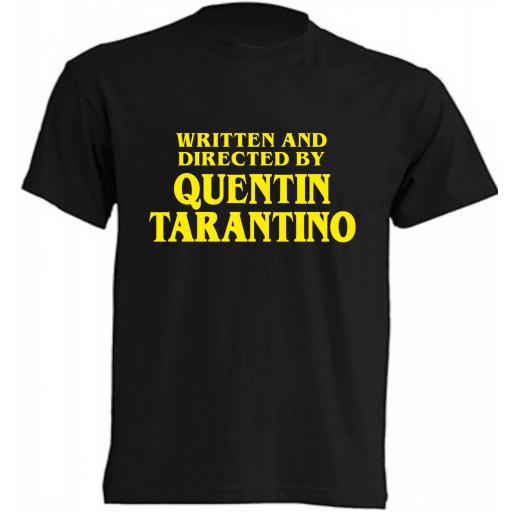 Camiseta Escrita y Dirigida por Quentin Tarantino
