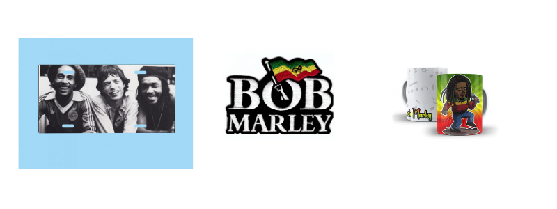 Merchandising Bob Marley