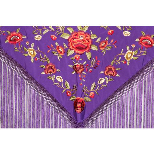 Morado Nazareno bordado en colores [1]