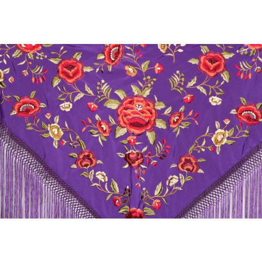 Morado Nazareno bordado en colores [2]