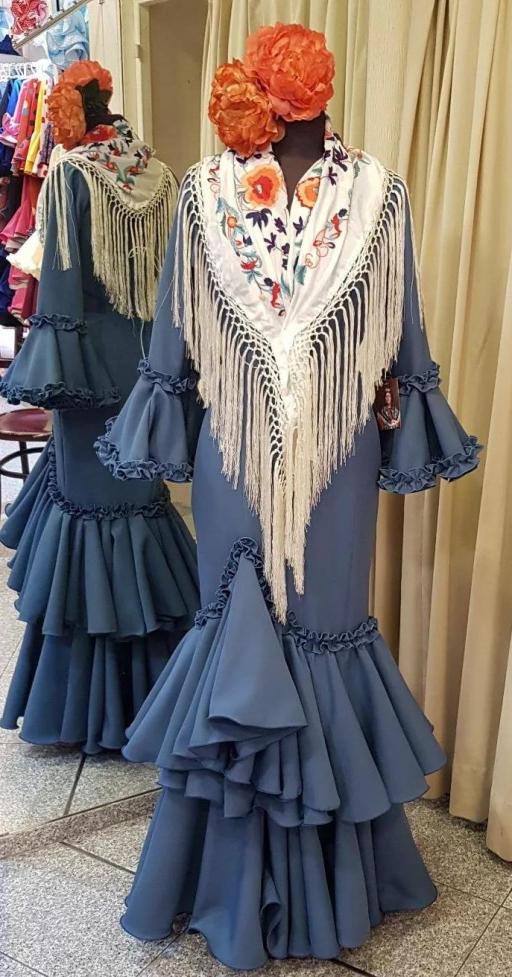 Vestido flamenca 2023 - Vestido flamenca buganvilla