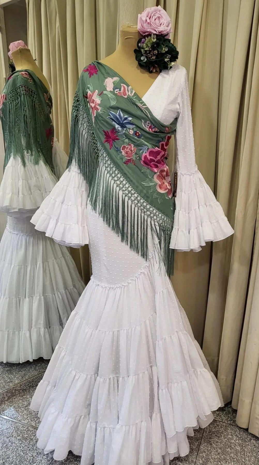 Comprar Tela para Vestido de Flamenca con Flores