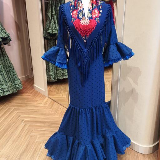 Carmen Doble Azulon Lunar Azul