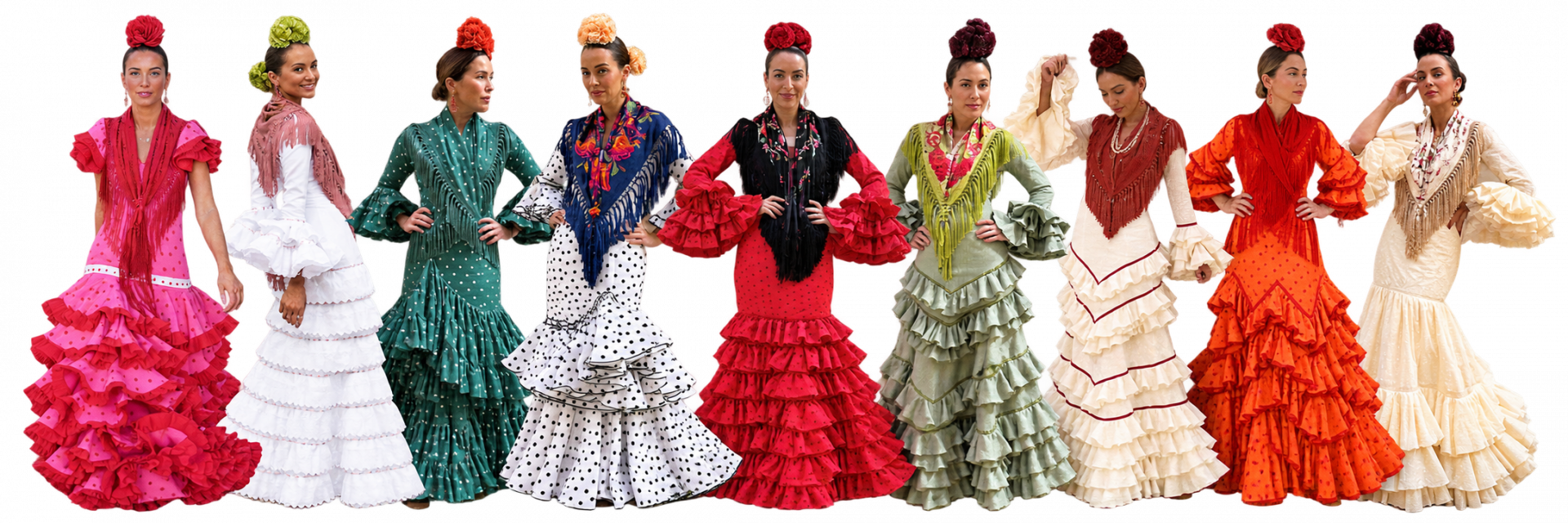 Trajes de flamenca Golo de Lunares