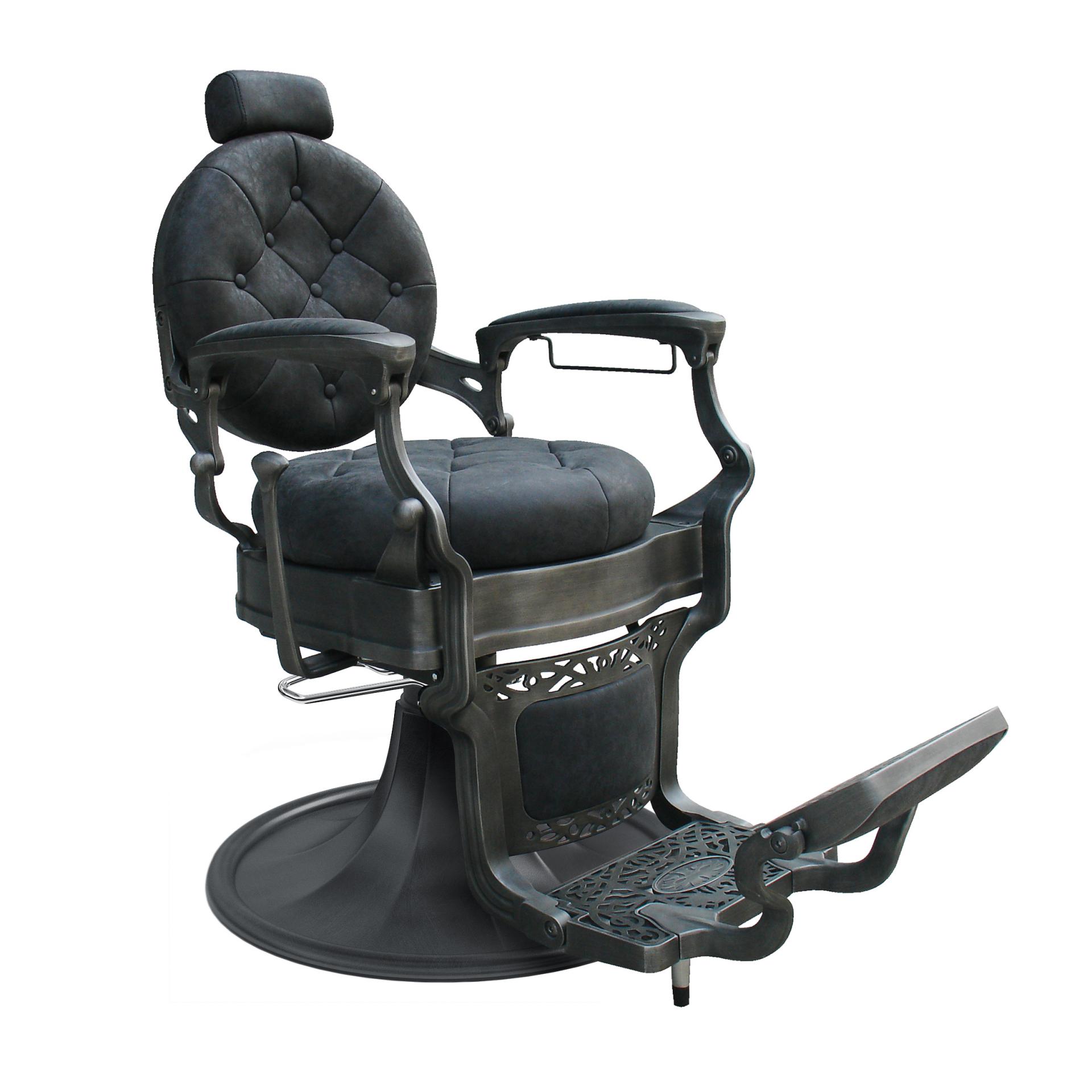 sillón barbero balux negro