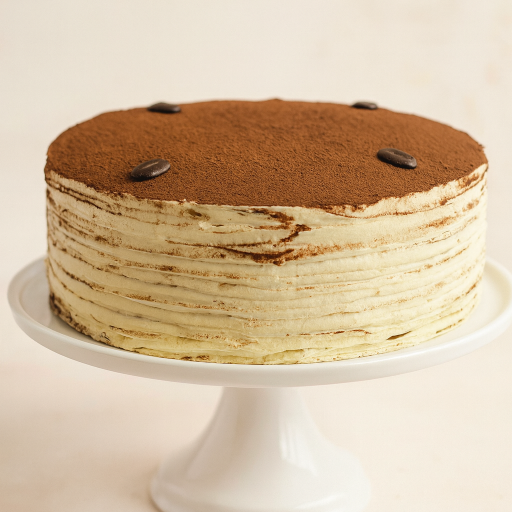 Mille Crèpes de Tiramisu (3 tamaños)