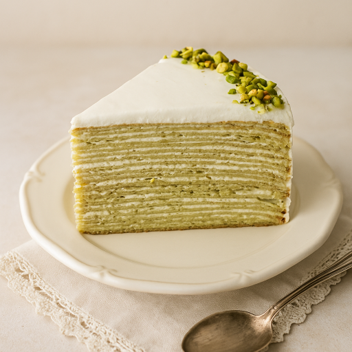 Mille Crèpes de Pistacho (2 tamaños) [1]