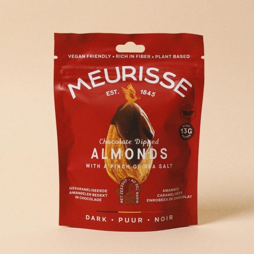 Almendras Caramelizadas y Choco Negro