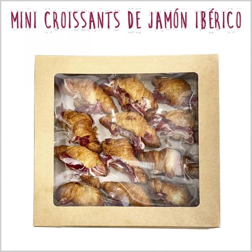 12 mini croissants de jamón ibérico [1]