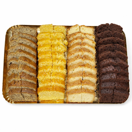 Bandeja de 4 Bizcochos