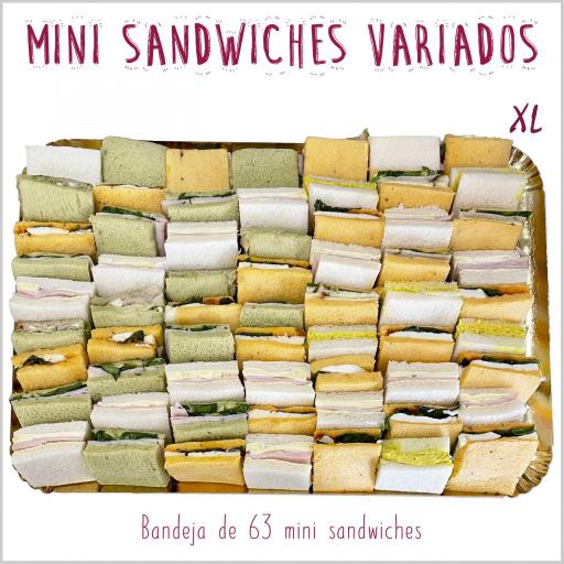 Bandeja de mini sandwiches XL [0]