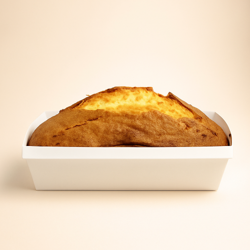 Bizcocho Natural Con Un Toque De Queso