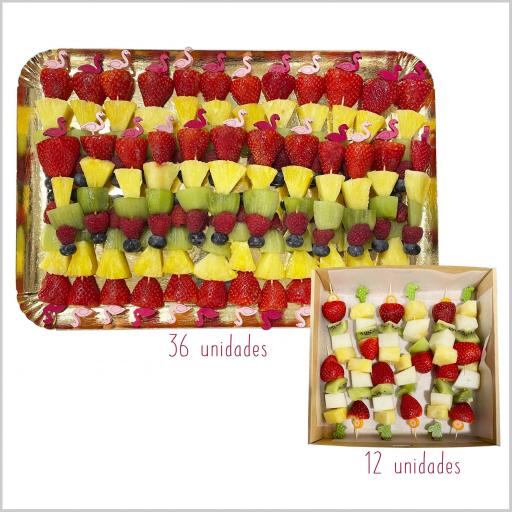 Brochetas de Fruta