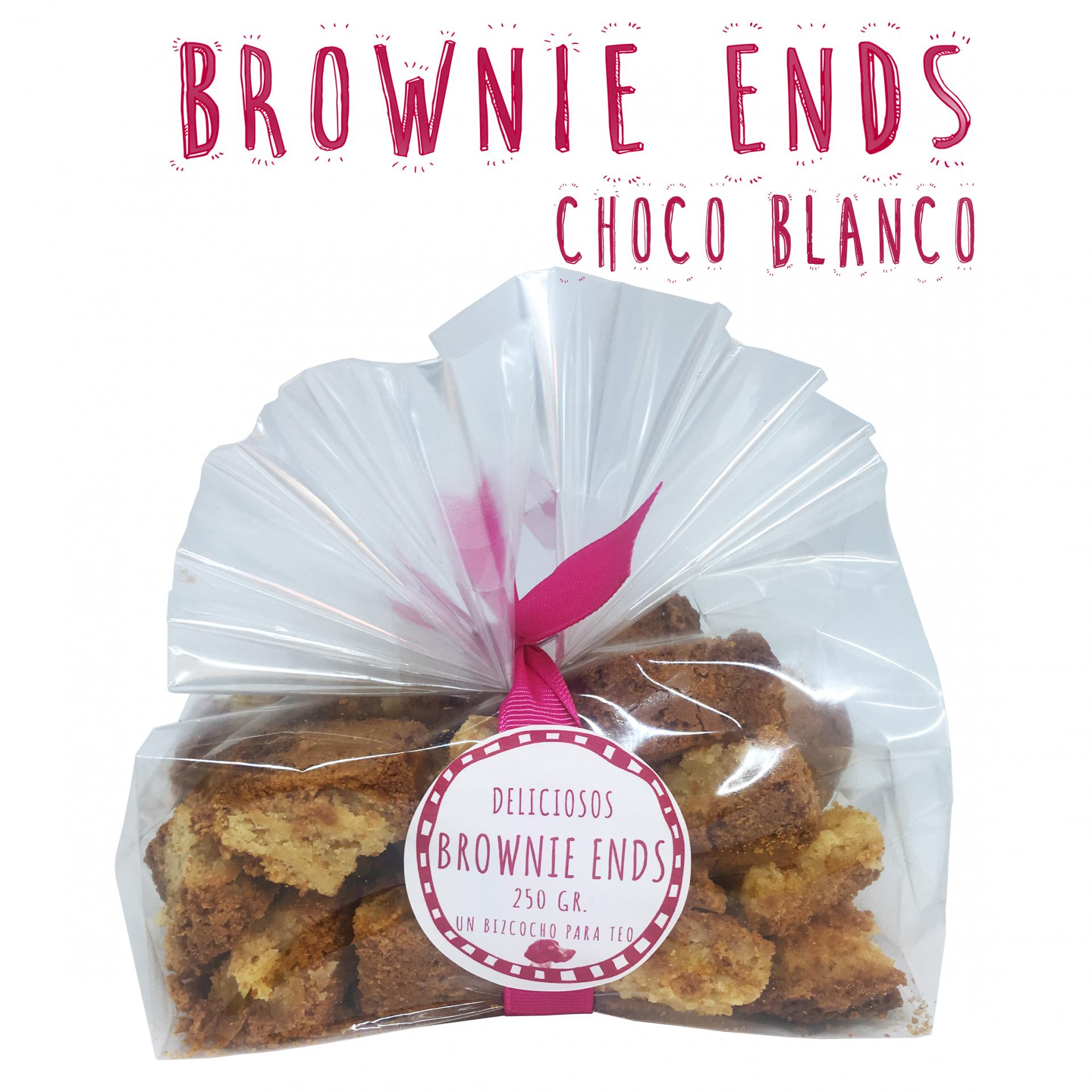 Brownie Ends Chocolate Blanco