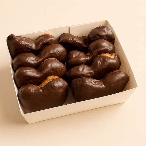 Palmeritas de Choco Negro 8 ud.