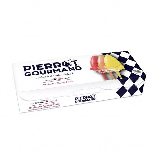 Caja de 10 piruletas Pierrot Gourmand Frutas [1]