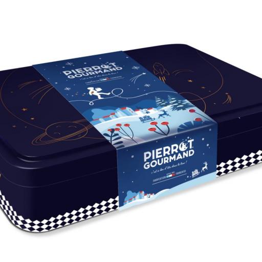 Caja metálica de Pierrot Gourmand con 20 piruletas [0]