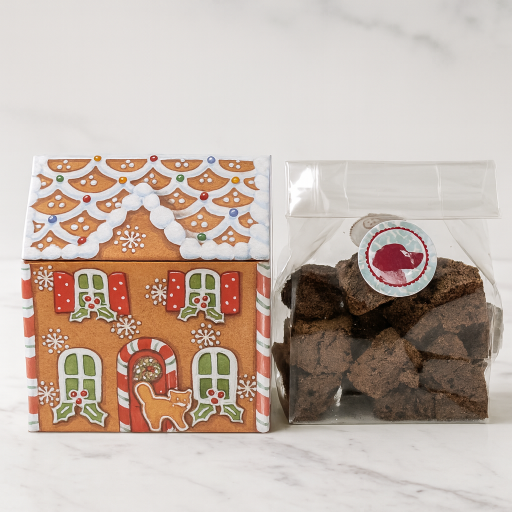Casita de Jengibre con bownies