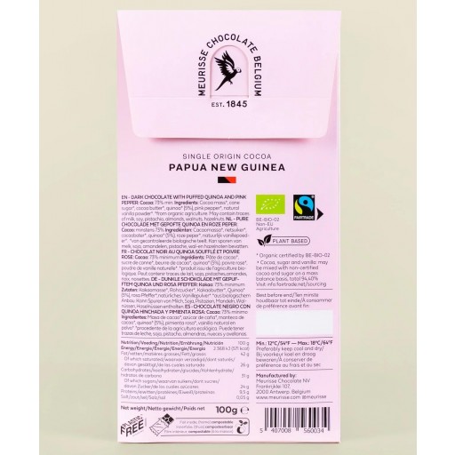 Chocolate Negro con Pimiento Rosa y Quinoa Inflada [1]