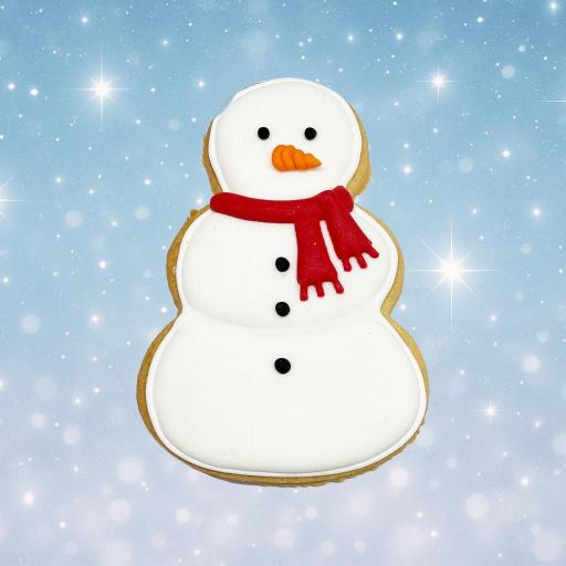 Galleta Muñeco de Nieve