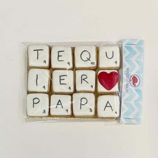 Galletas Scrabble Te Quiero Papá [1]